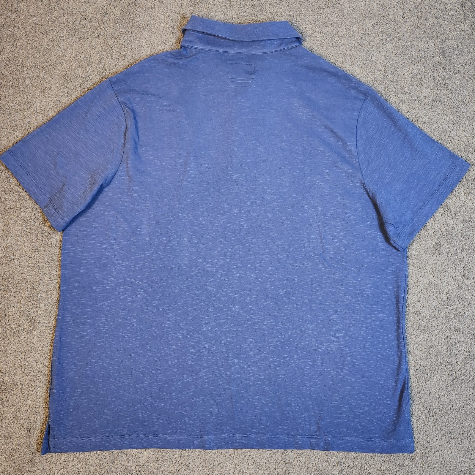 Men's Short Sleeve Polo Shirts 2XL Blue "2 Pack" Goodfellow POCKET Collar Neck gallery