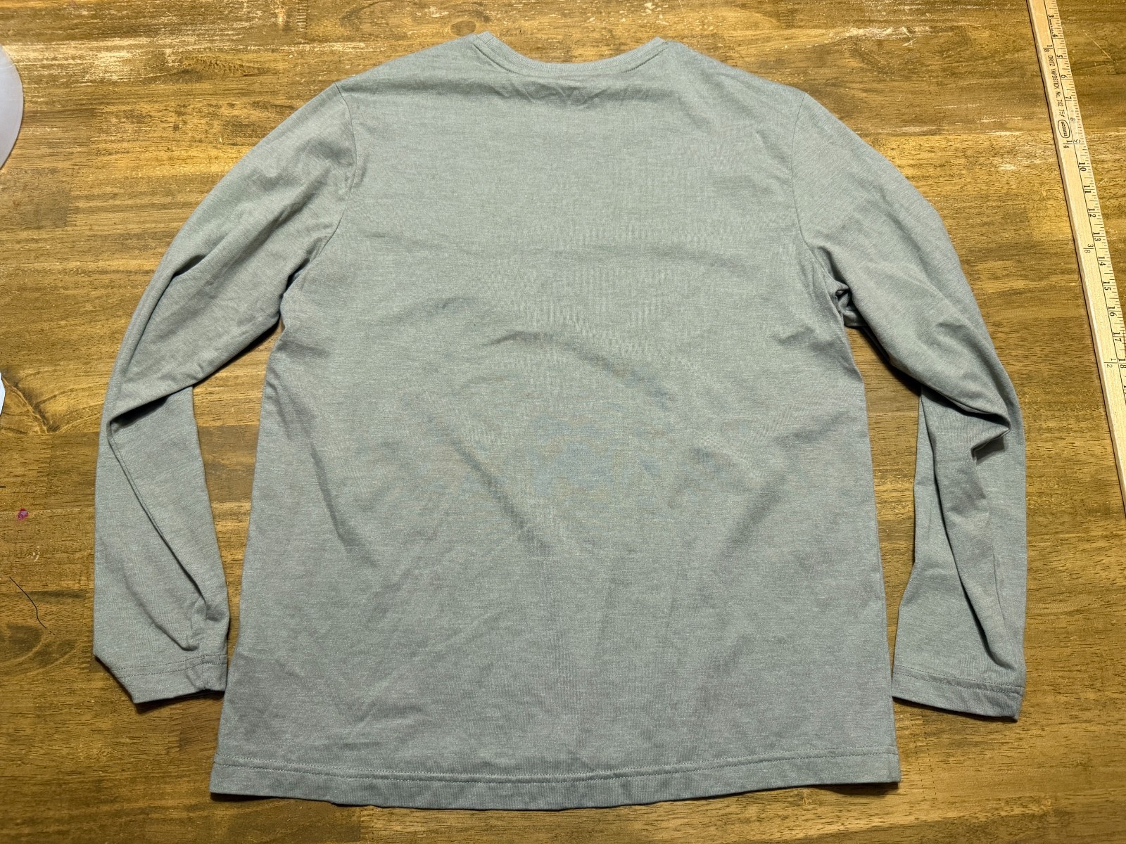 Athletic Works Shirt, Men's Size Medium, Green, Long Sleeve, Crew Neck gallery