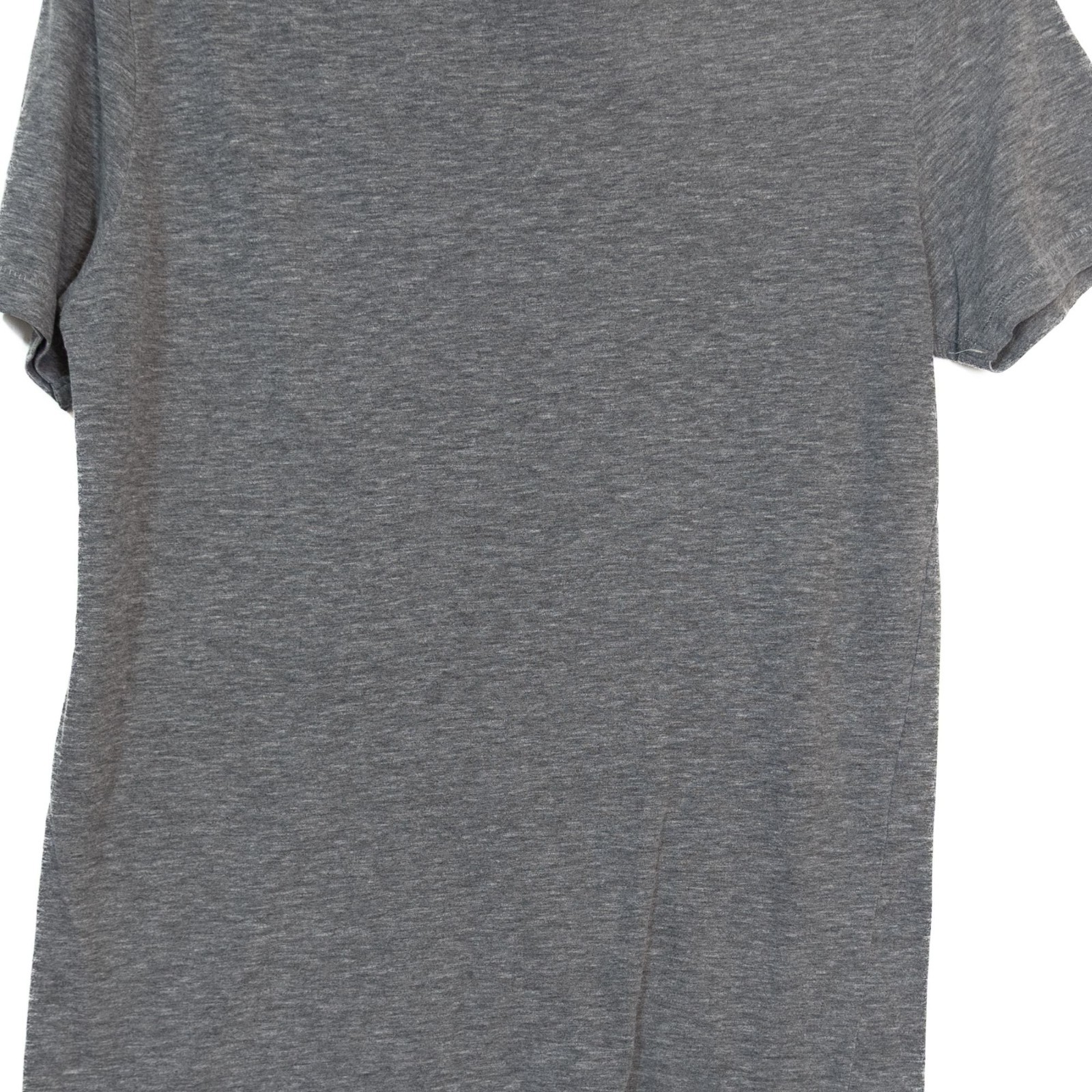 Arizona Jean Co. Size S Heather Gray & Coral Contrast Crew Neck Short-Sleeve gallery
