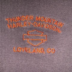 Harley-davidson Men’s Black and Grey T-shirt