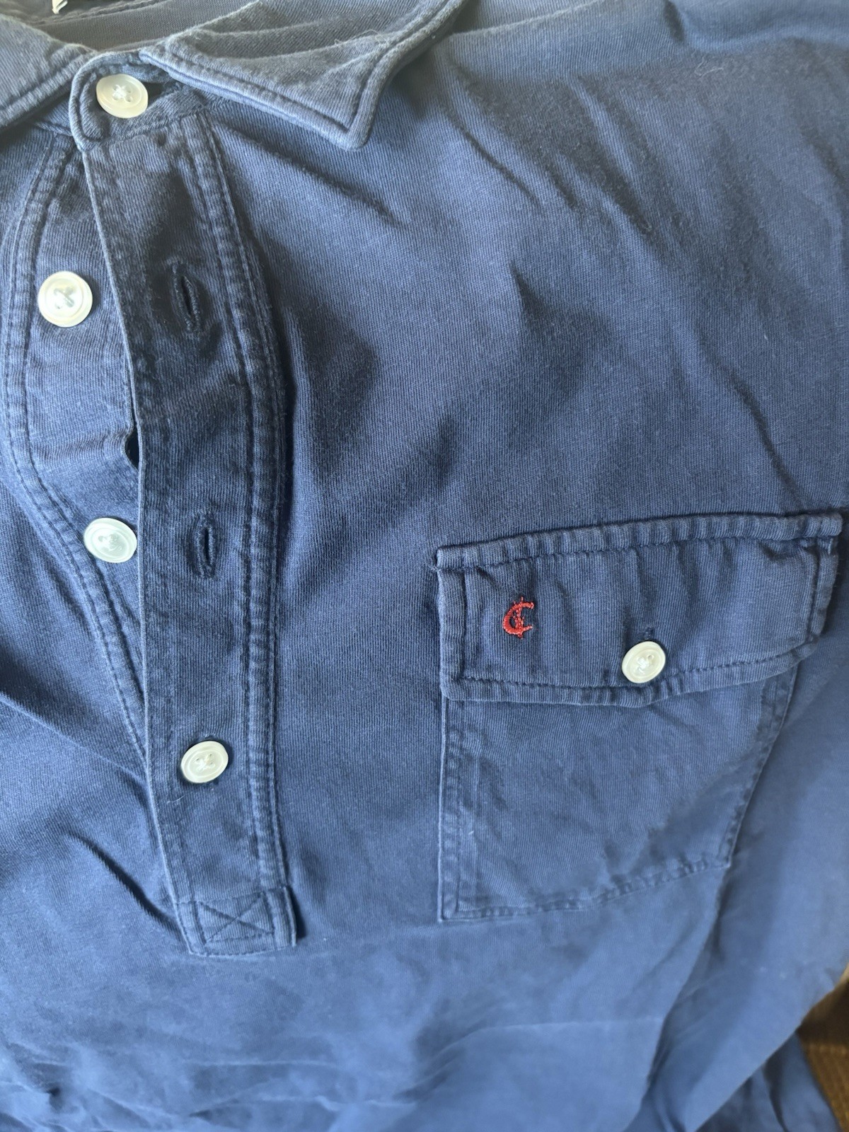 The Players Shirt in Peacoat Navy by Criquet (M) gallery
