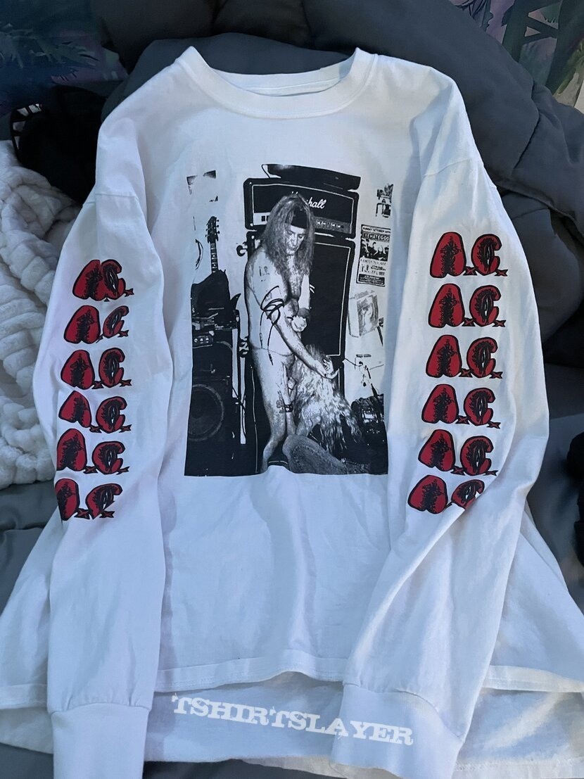 AnalCunt AxCx Band High and Suck White Colour S to 5XL Longsleeve Shirt PN601 gallery
