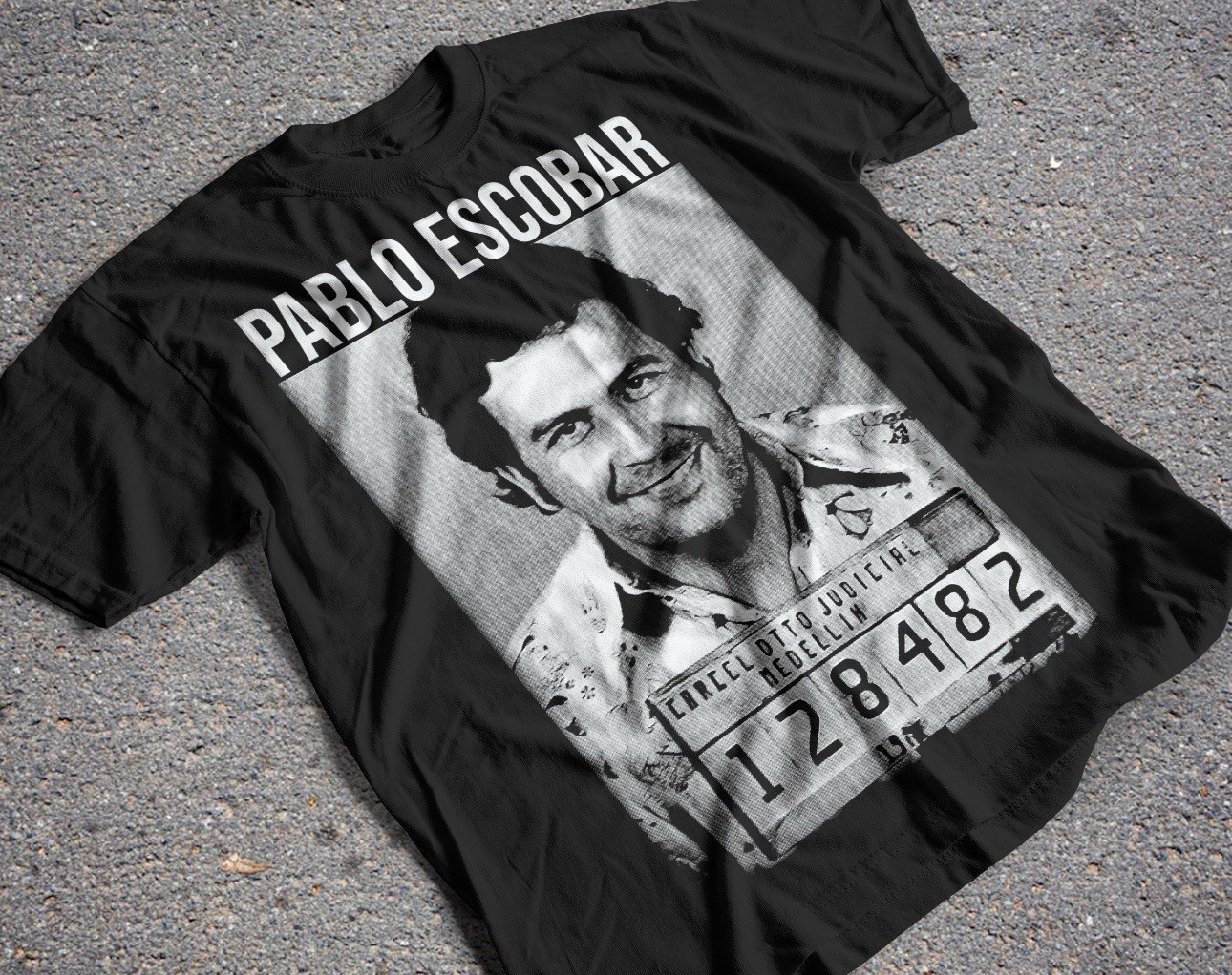 PABLO ESCOBAR – Unisex Cotton T-Shirt Tee Shirt Size S-5xl