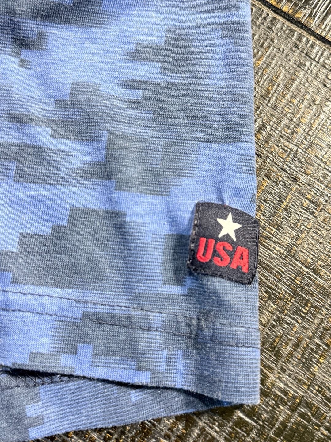 Striker Team USA Blue Camo Panel Graphic T-Shirt gallery