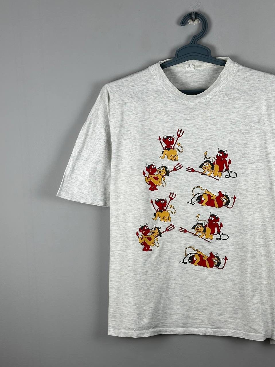 Vintage Fun Art Sex Art Humor T shirt Devil Size XL gallery