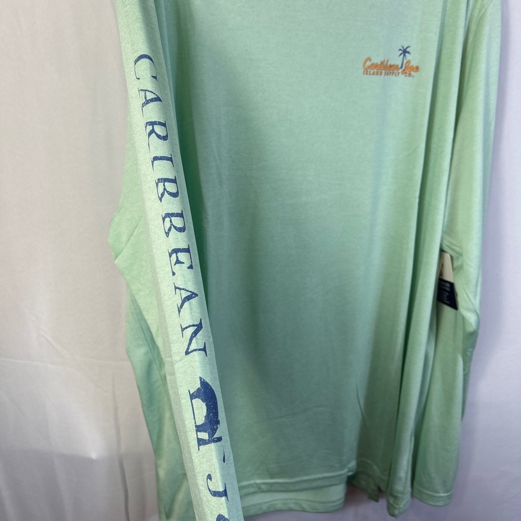 Caribbean Joe island supply UPF protection, long sleeve shirt size XXL gallery