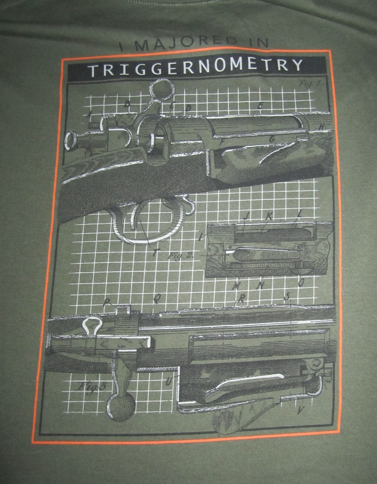 Farm to Market TRIGGERNOMETRY Mens SS Shirt XL FREE SHIPPING Guns Shooting C050 gallery