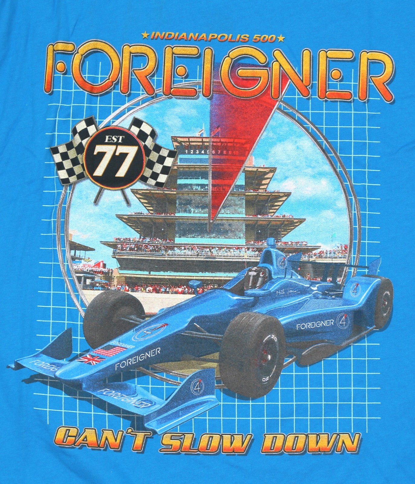 The Thread Shop T Shirt XL Indianapolis 500 Picture Foreigner Carb Day 2019 gallery