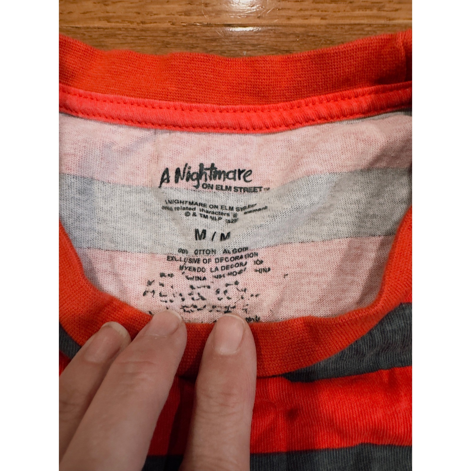 A Nightmare on Elm Street Freddy Krueger Springwood High School T-Shirt Medium gallery
