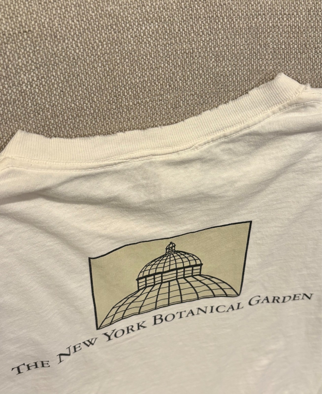 Vintage NEW YORK BOTANICAL GARDEN 🪷 Conservatory T-Shirt Adult Sz L **READ** gallery