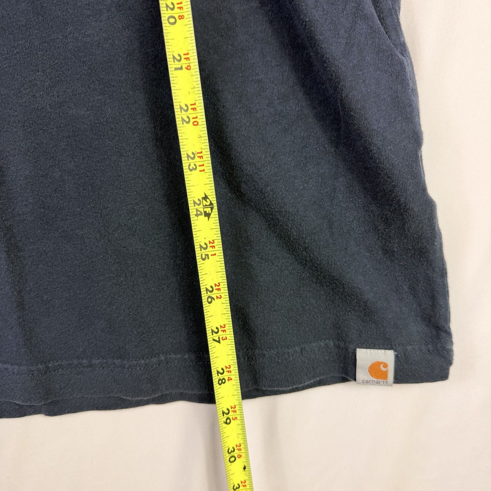 Carhartt T-Shirt Men's M Relaxed Fit Blue Short Sleeve Tee 100% Cotton gallery