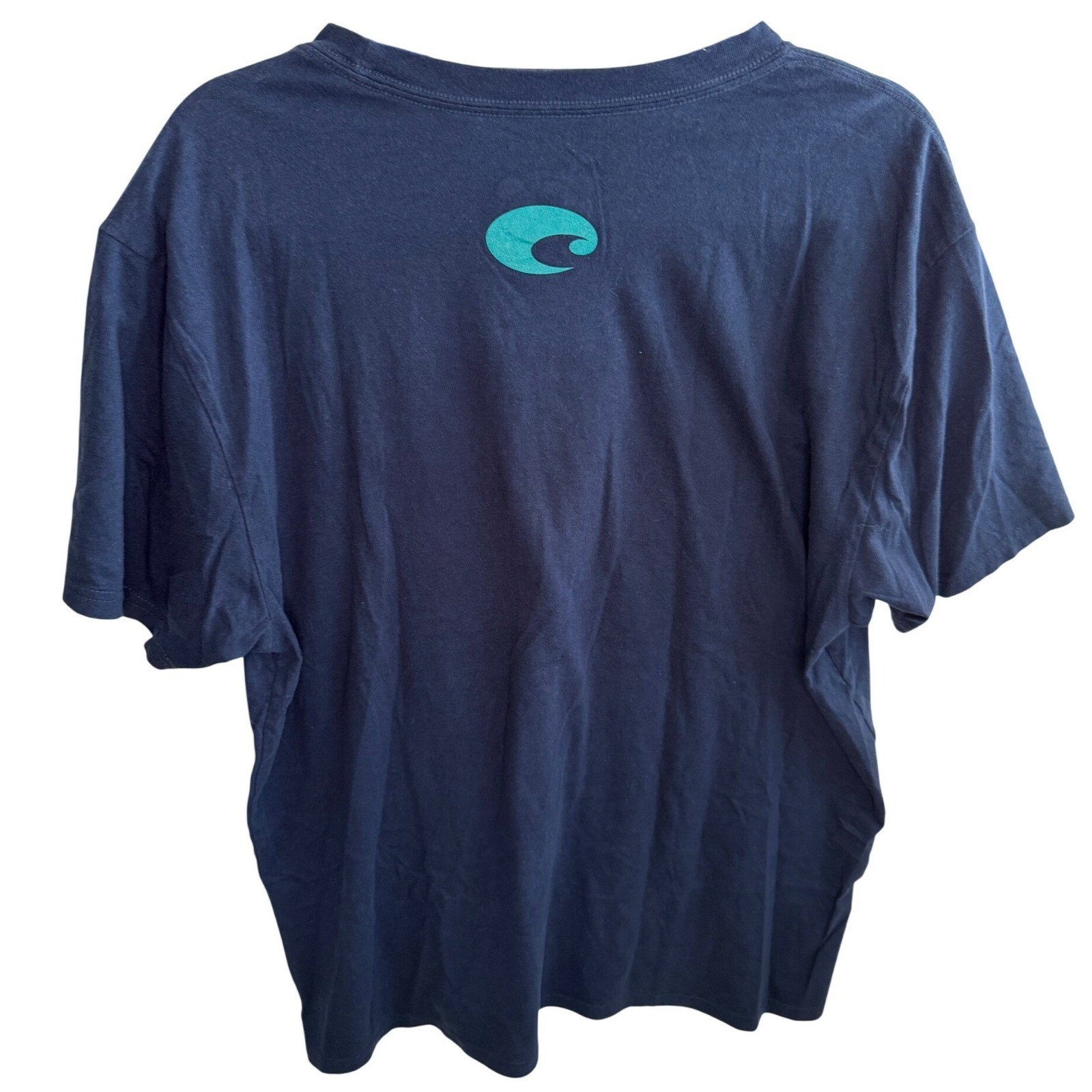 Costa Del Mar Men's XL Graphic T-Shirt 2 Pack Bundle Gray Navy Fishing Surf gallery