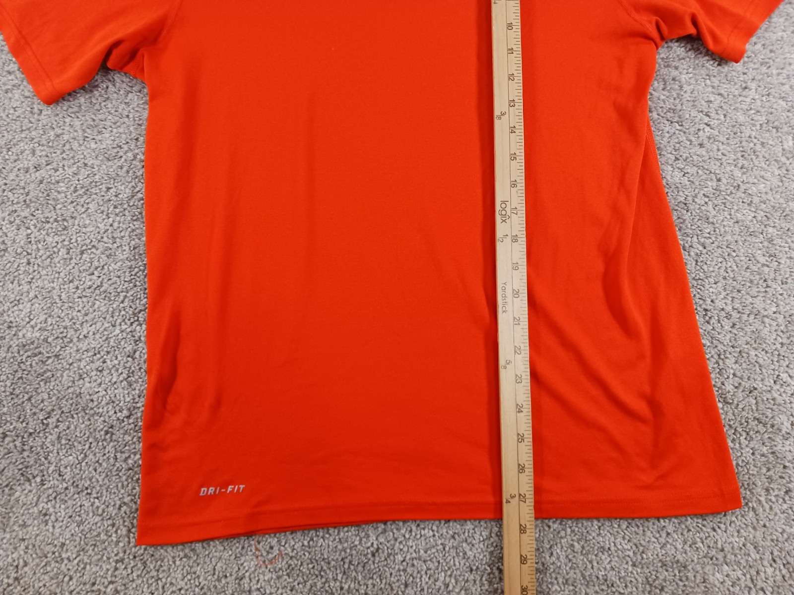 Nike Dri Fit Medium Mens Short Sleeve T-Shirt BG Recreation & Wellness Orange gallery