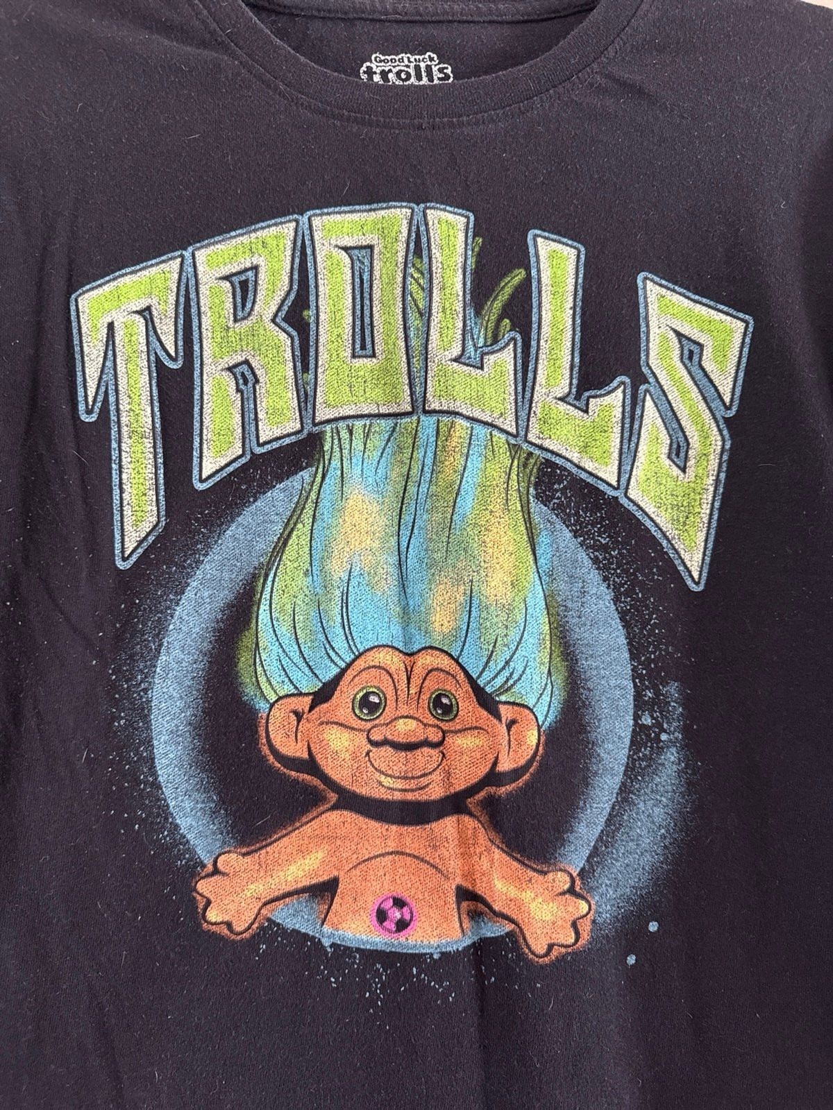 Good luck trolls graphic t-shirt top shirt size medium