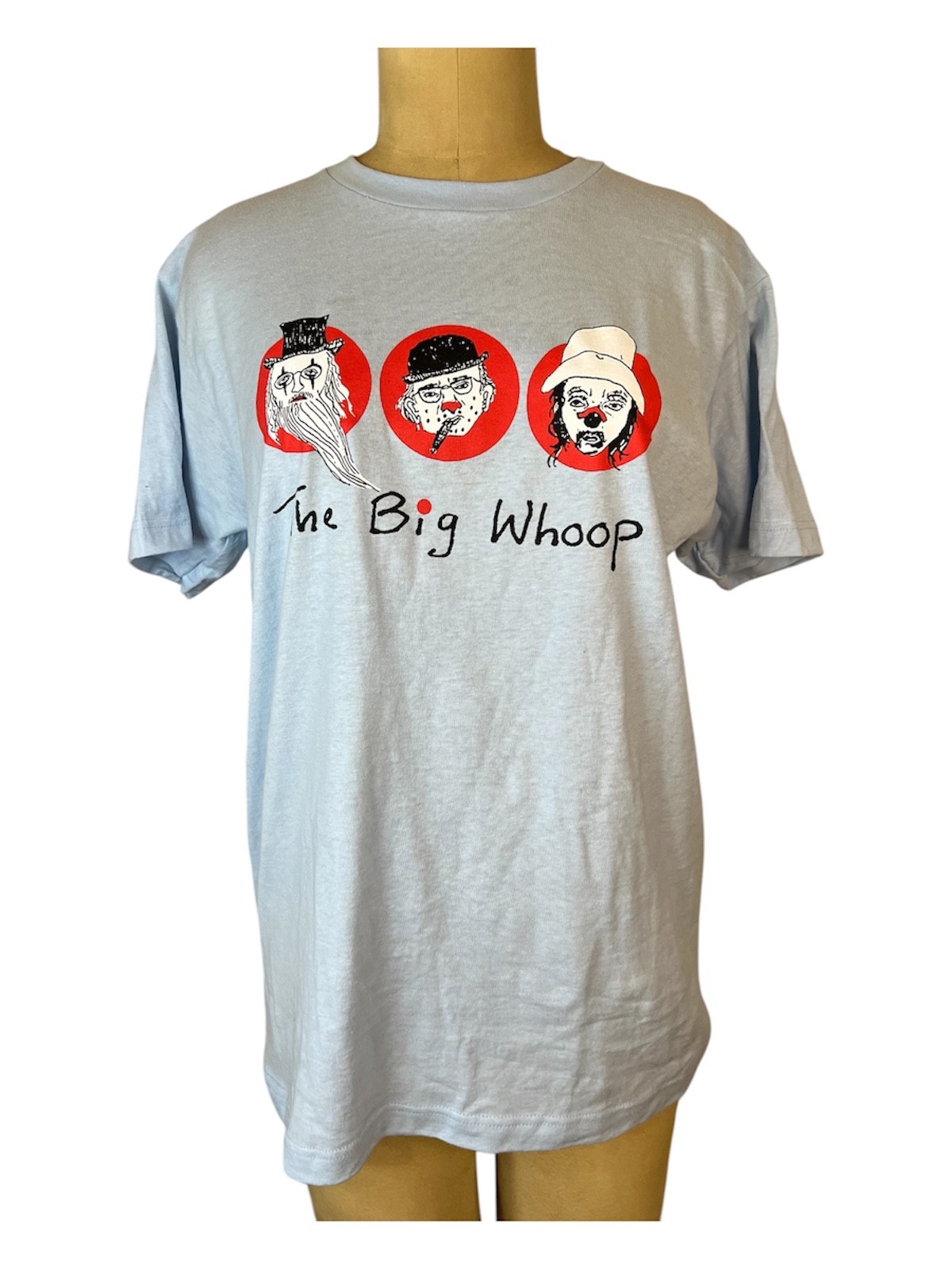 The Big Whoop Movie cotton t shirt lgt blue w/ character print S-XXL gallery