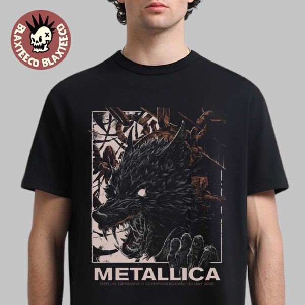 Berlin Germany May 30 2026 Wolf Art Concert Graphic T-Shirt