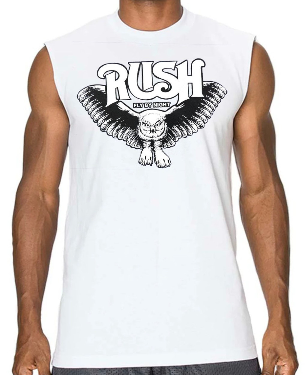 Rush Fly By Night Rock Band Men's Muscle Shirt (Multiple Colors) gallery
