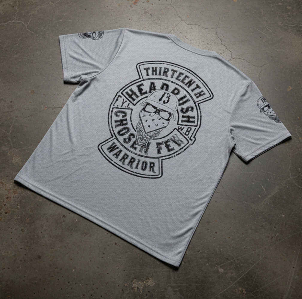 *HEADRUSH* (Heather Grey) ~Thirteenth Warrior~ Short Sleeve T-Shirts gallery