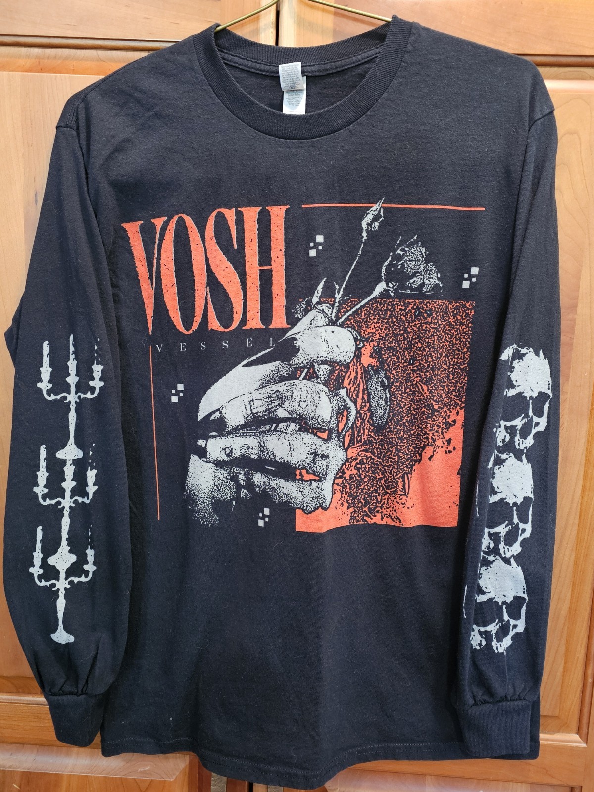 Rare Vosh Vessel Long Sleeve Dark Wave Industrial Goth Band Shirt M gallery