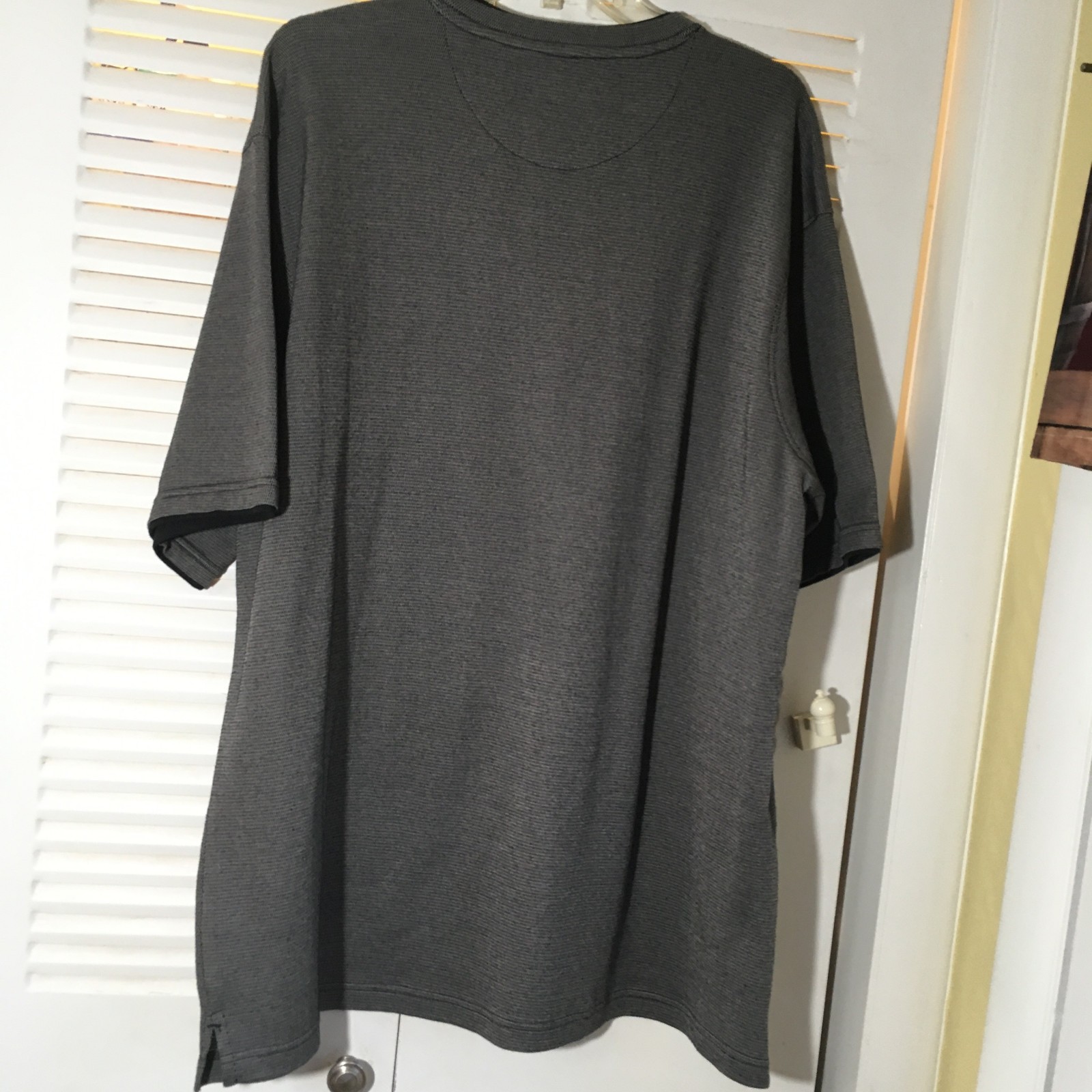 Sz 2xl Big Sky Outfitters shirt pull over gray tweed look poly cotton blend gallery