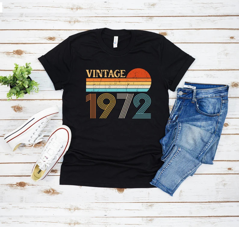 Vintage 54th Birthday Comfort Tee Retro Style Shirt gallery
