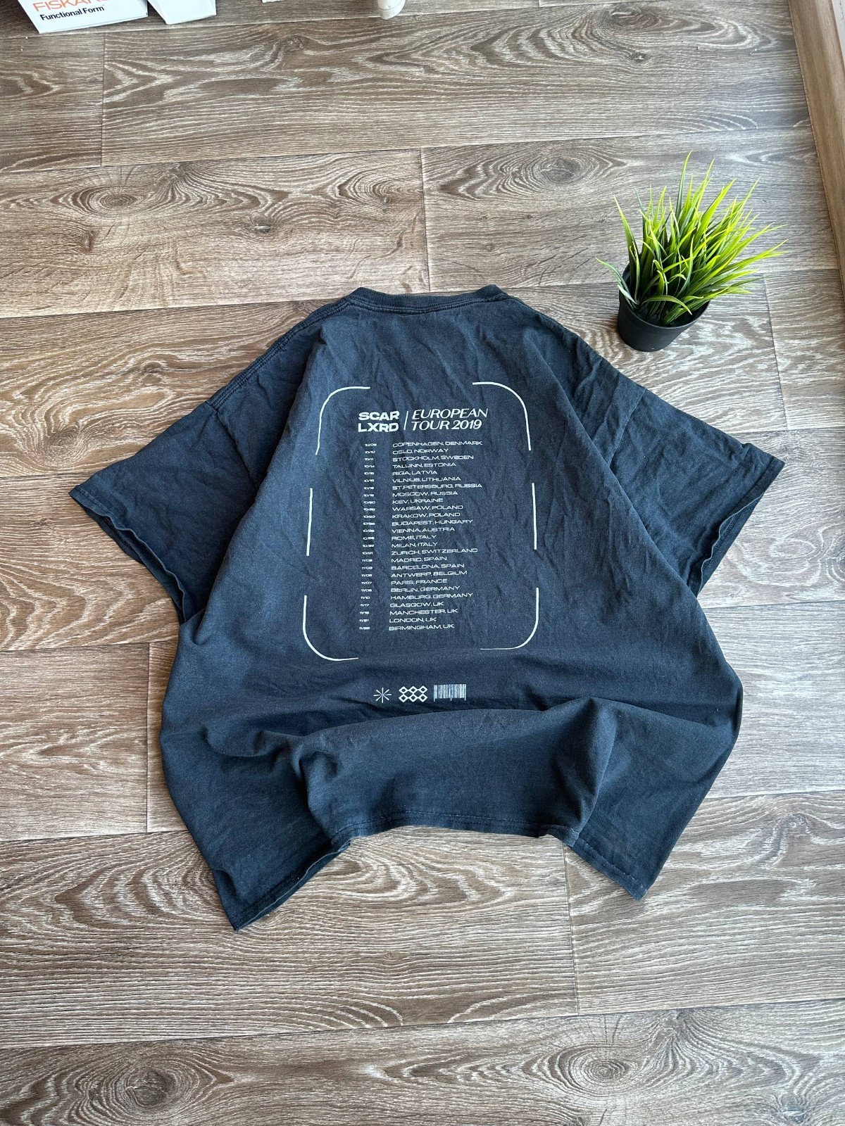 Scarlxrd European Tour 2019 Vintage Heavy Metal T Shirt Mens Size 2XL Navy gallery