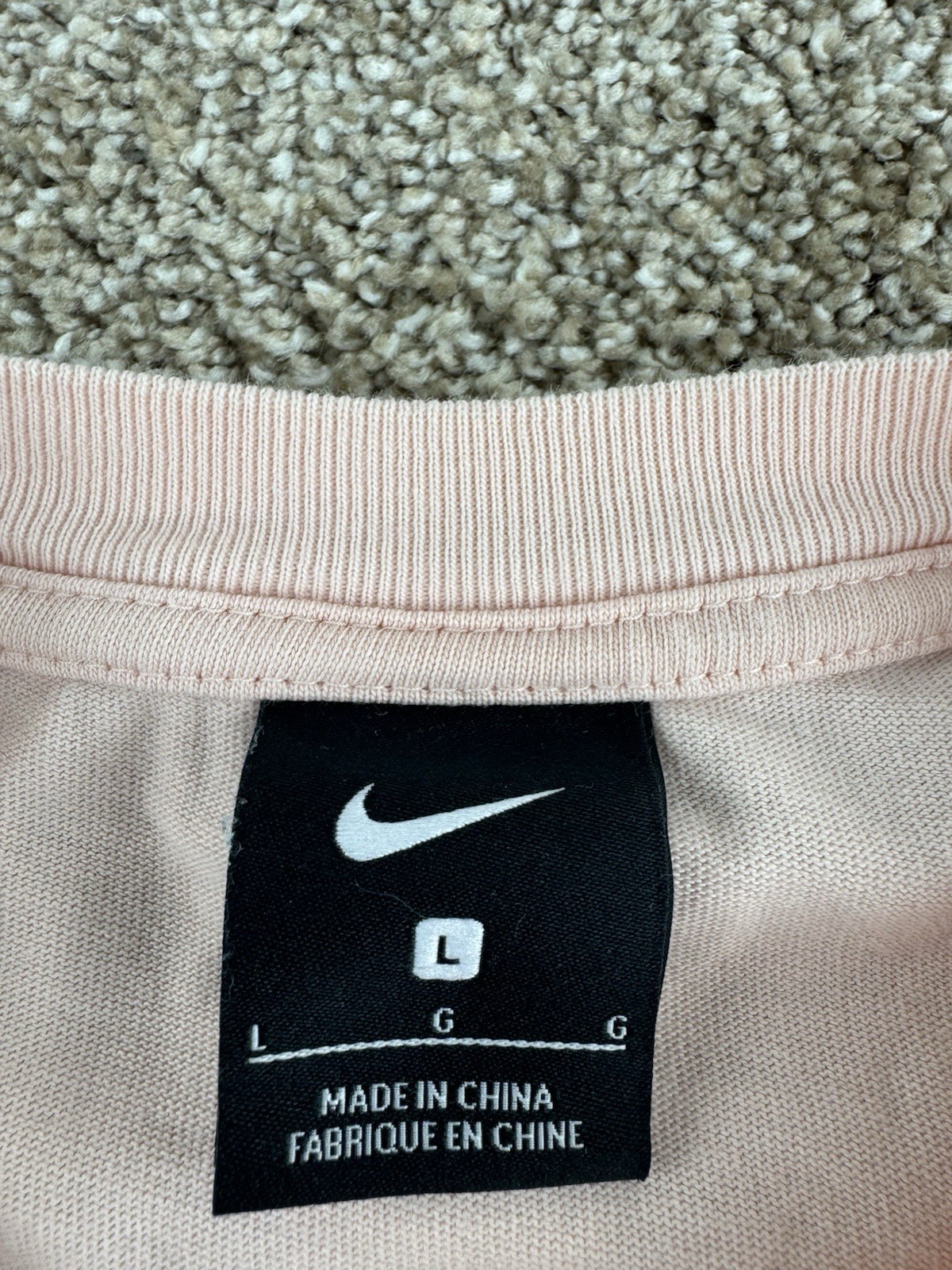 Nike Shirt Men's L Pink Floral DNA City Edition Cherry Blossom Basketball RARE gallery