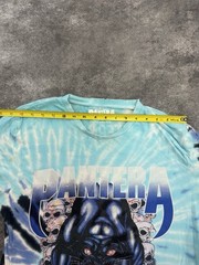 Pantera Projects in the Jungle Panther T-Shirt Size Medium Tie Dye Tee Rock Roll