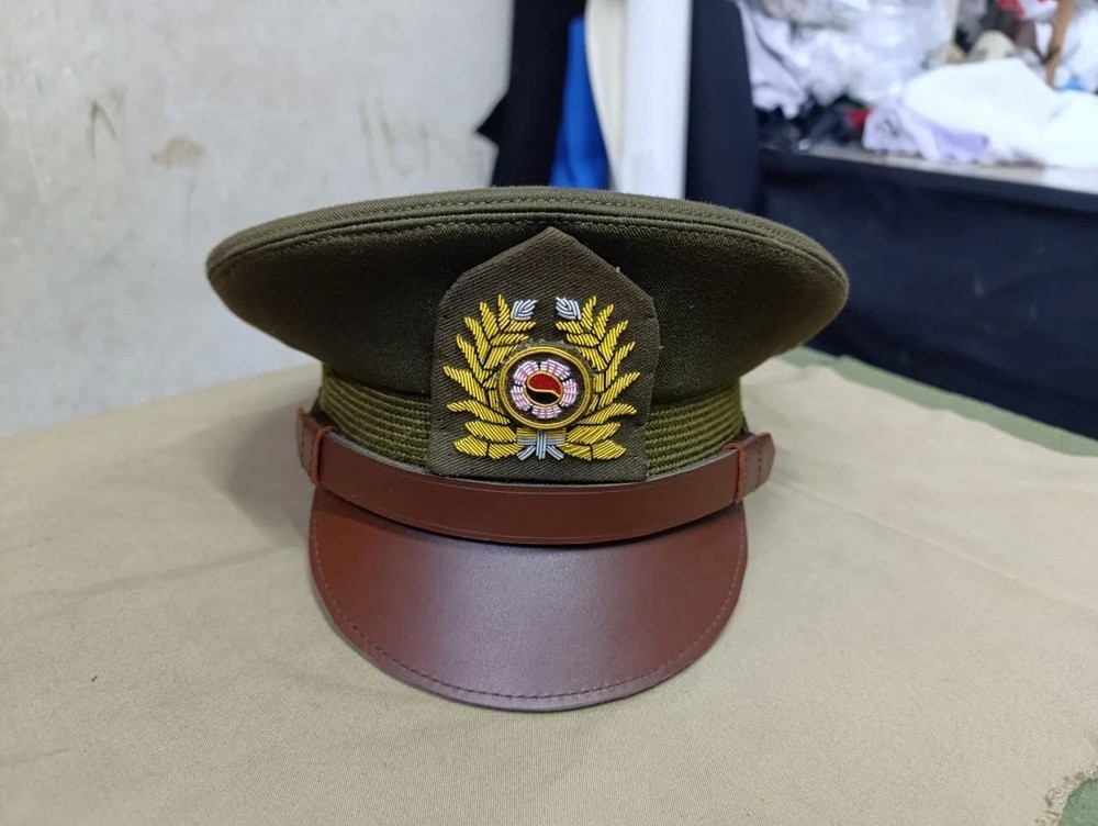 Korean War South Korean Army Visor Hat – Military Replica Cap Top Quality
