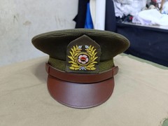 Korean War South Korean Army Visor Hat – Military Replica Cap Top Quality
