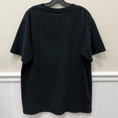 Half Evil 333 Center Flame Logo Black Tee Size XL Rare Streetwear