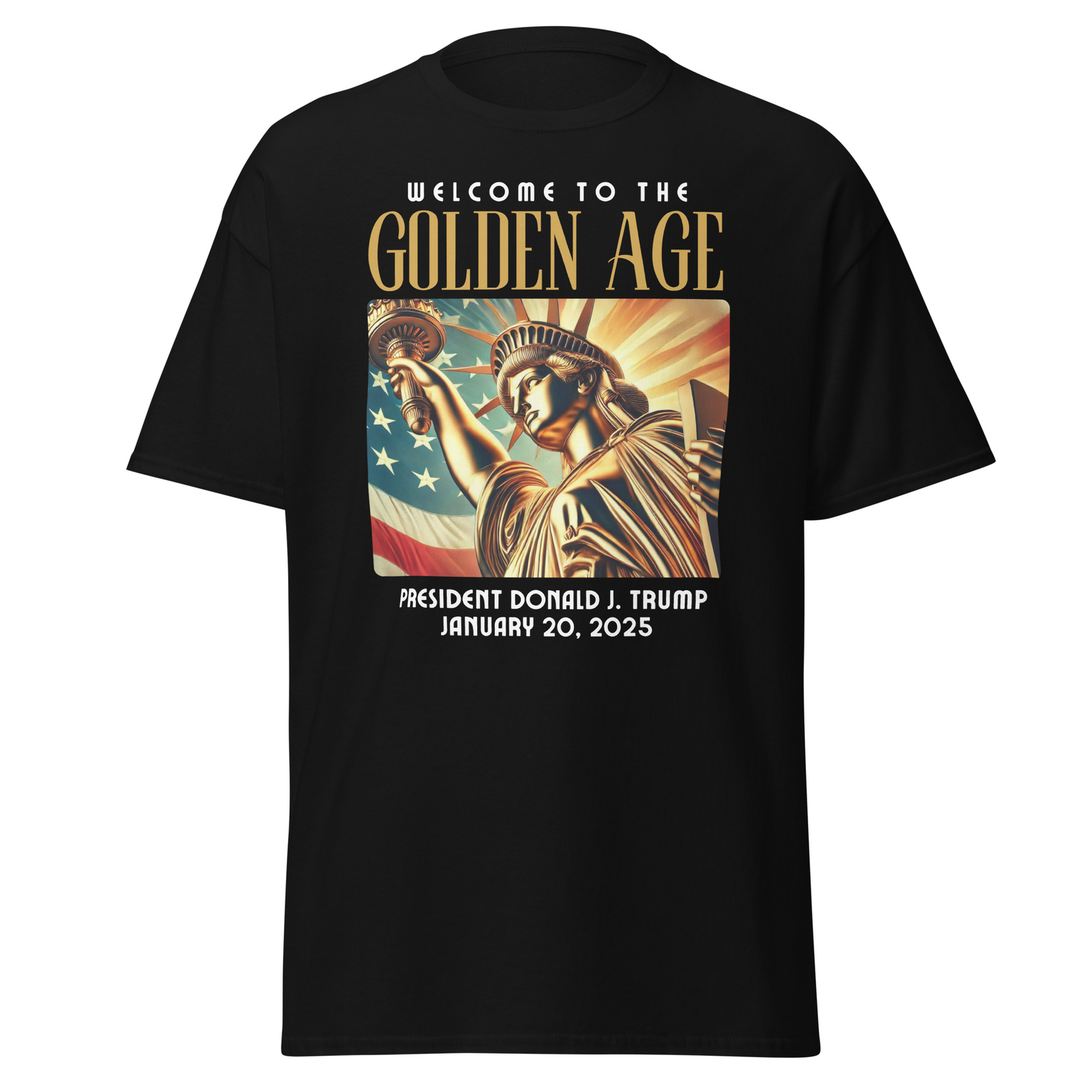 Trump 2025 Inauguration Shirt Commemorative Shirt Trumps Golden Age Shirt Unisex