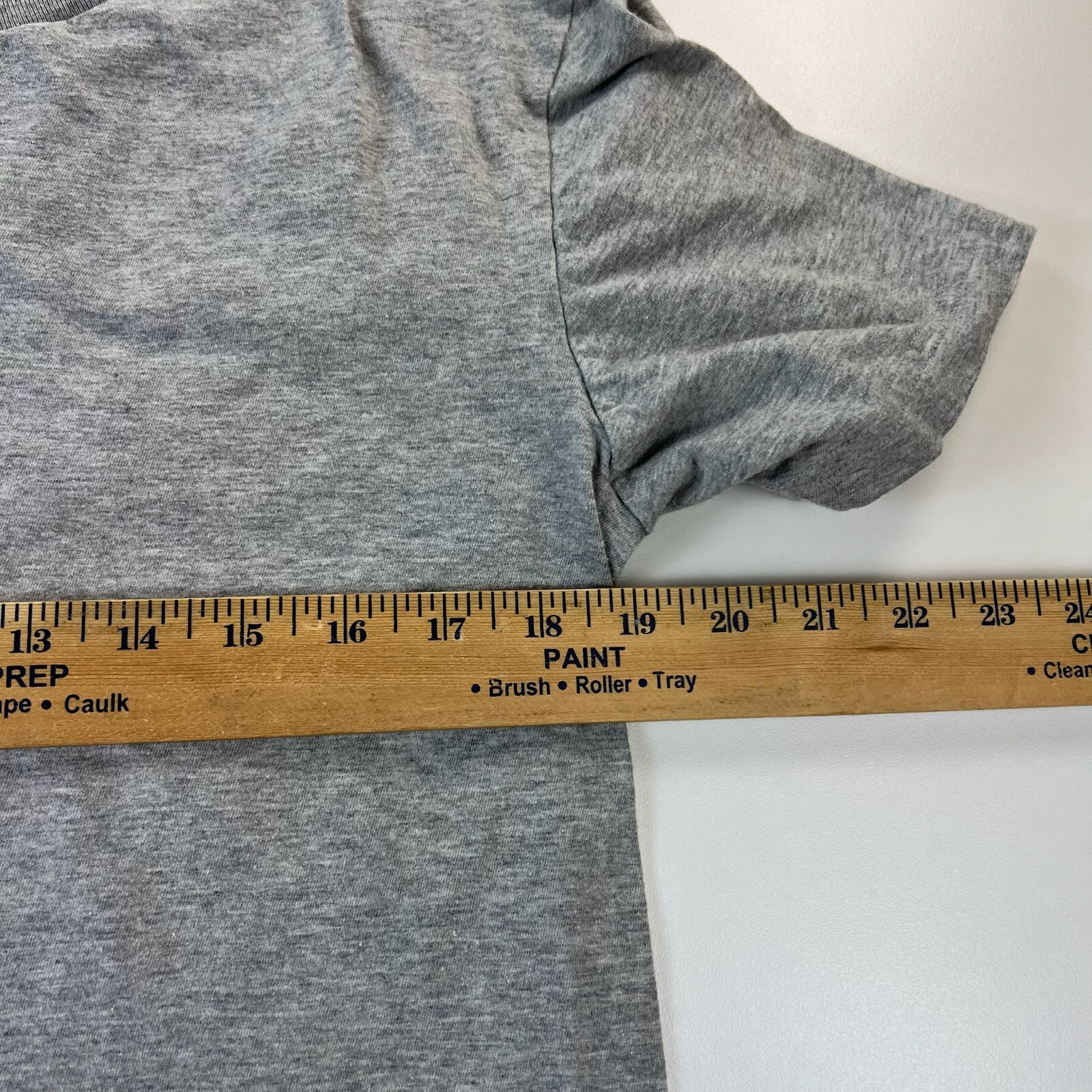Polo Ralph Lauren Shirt Mens Medium Gray Crew Neck Classic Fit Pony Preppy gallery