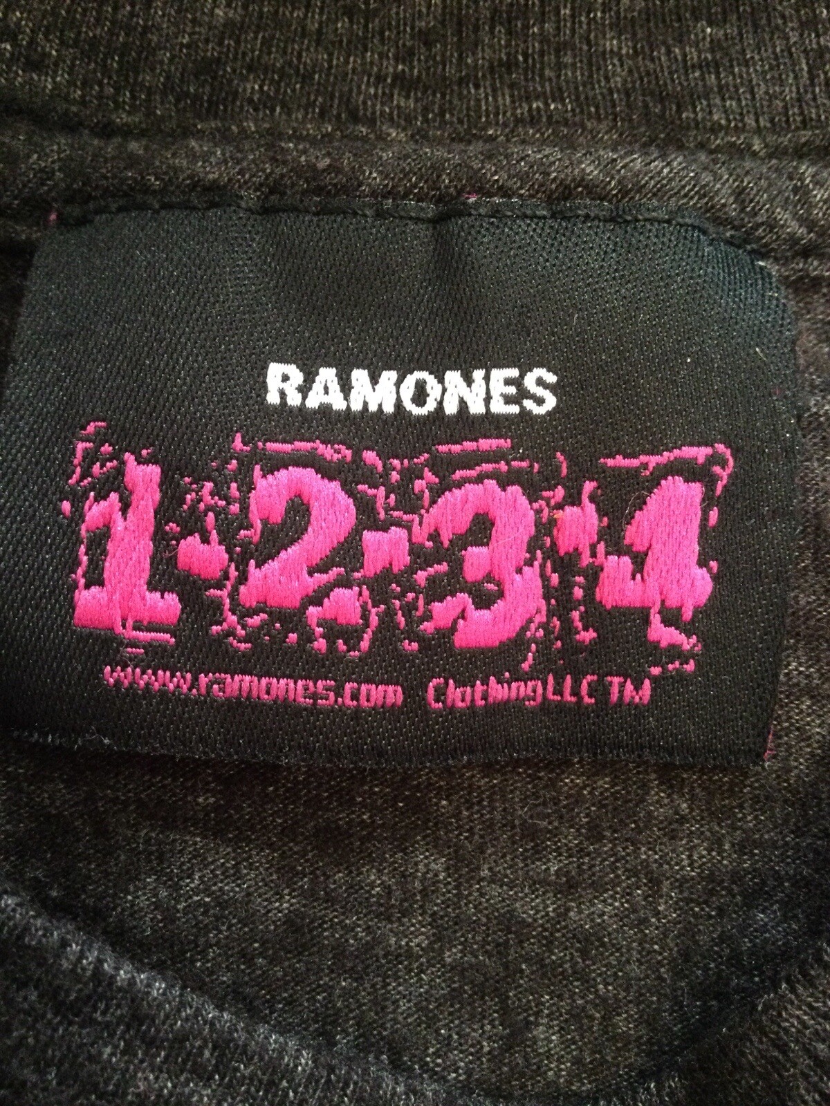 Ramones - Black Shirt. Ramones 1-2-3-4. gallery