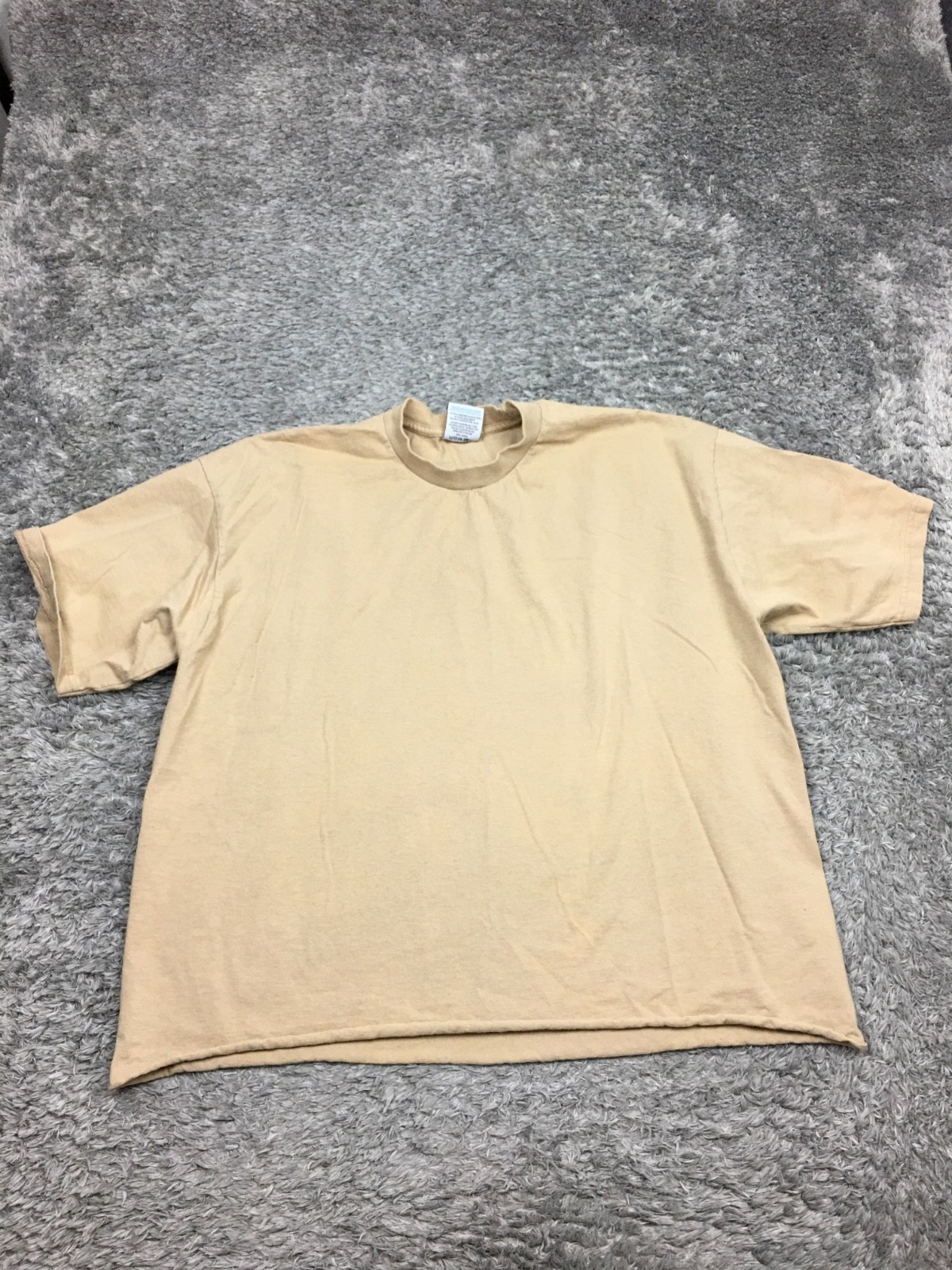 Pro Club Heavyweight Shirt Mens Size 2XL Beige Tan Short Sleeve Cotton gallery