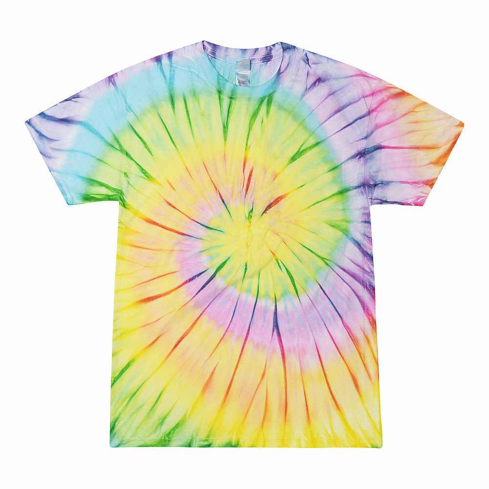 Lolly Pop Tie Dye T-Shirts Adult & Kids Sizes Cotton Colortone gallery