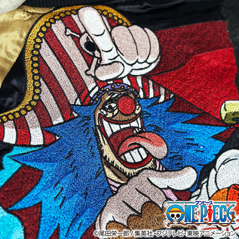 Karakuri Soul x ONE PIECE FOUR EMPERORS Sukajan LUFFY SHANKS BUGGY TEACH NEW gallery