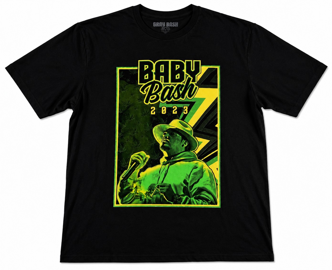 Baby Bash T Shirt XL Black Official Merch Graphic Tee Hip Hop Rap Shirt