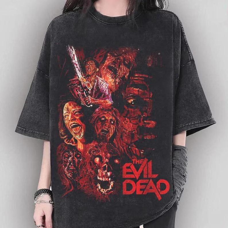 Retro Horror Movie Fan Comfort Tee Vintage Style Shirt