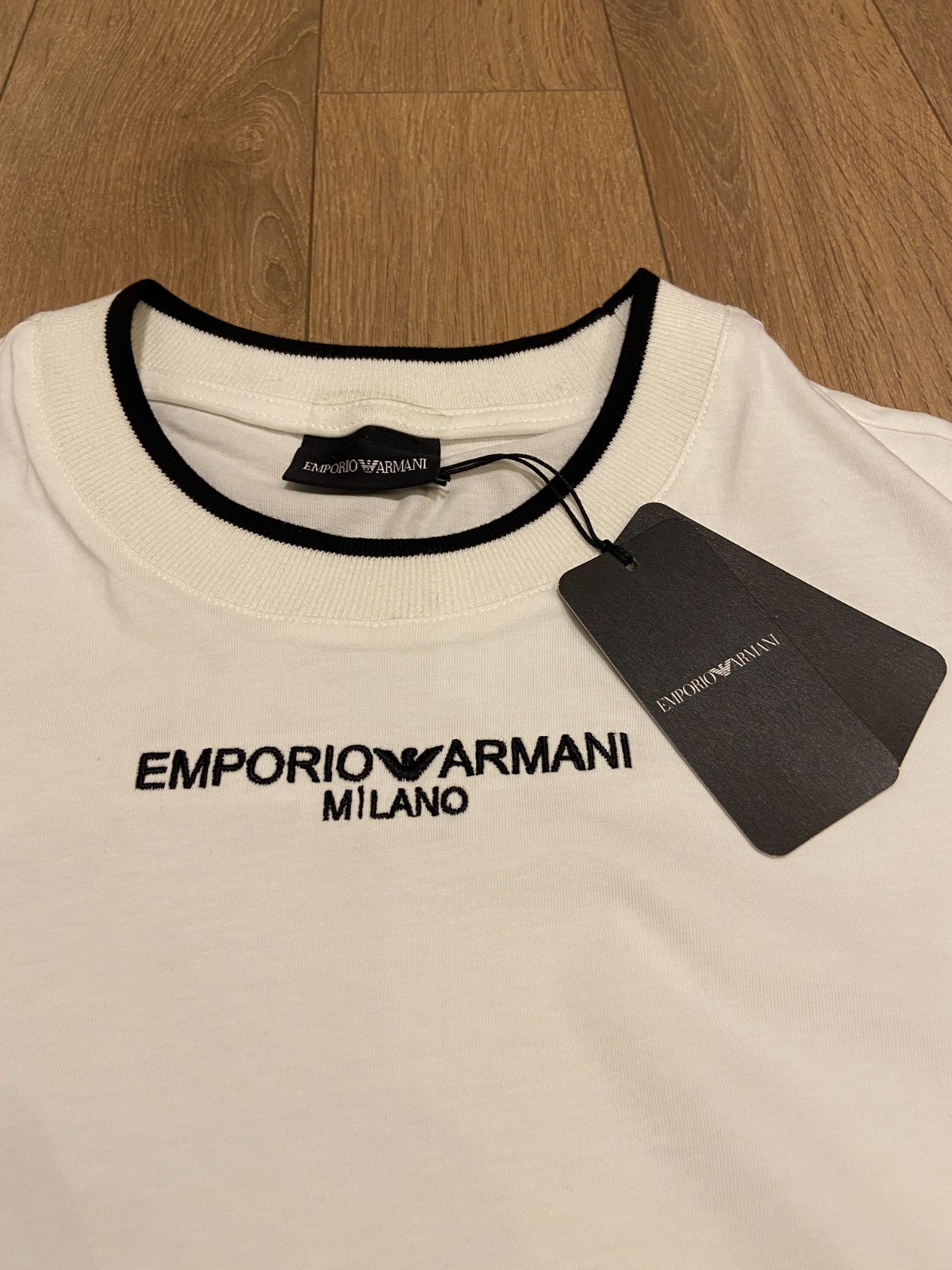 Emporio Armani Basic T-shirt White, 6D1TP0 1JOSZ-01P8 gallery