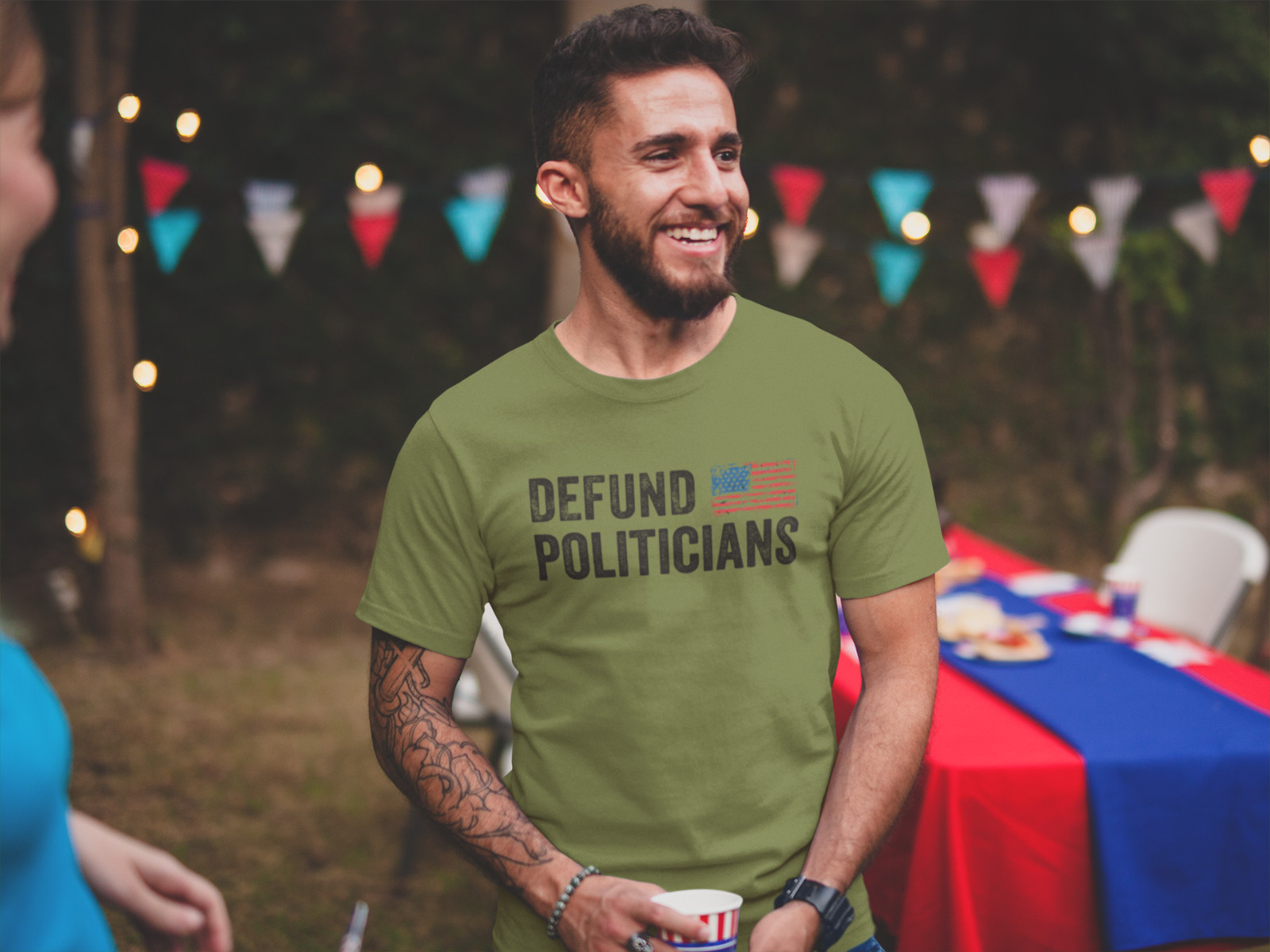 Defund Politicians Libertarian Tshirt Funny Political T-shirt Patriotic T Shirt gallery