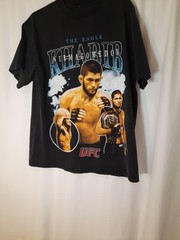 UFC Nurmagomedov The Eagle Front Graphic Black Medium Rip/tear