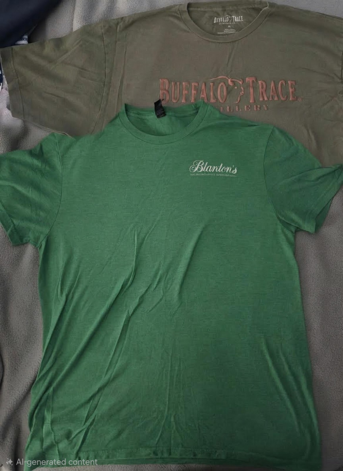 (2) Blantons Whiskey T-shirts Size Large & XL Without Tags