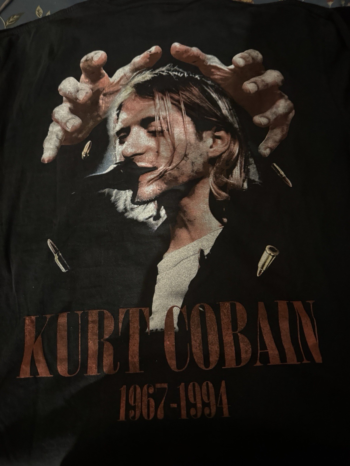 Kurt Cobain Tshirt Xl Double Sided Print Aop gallery