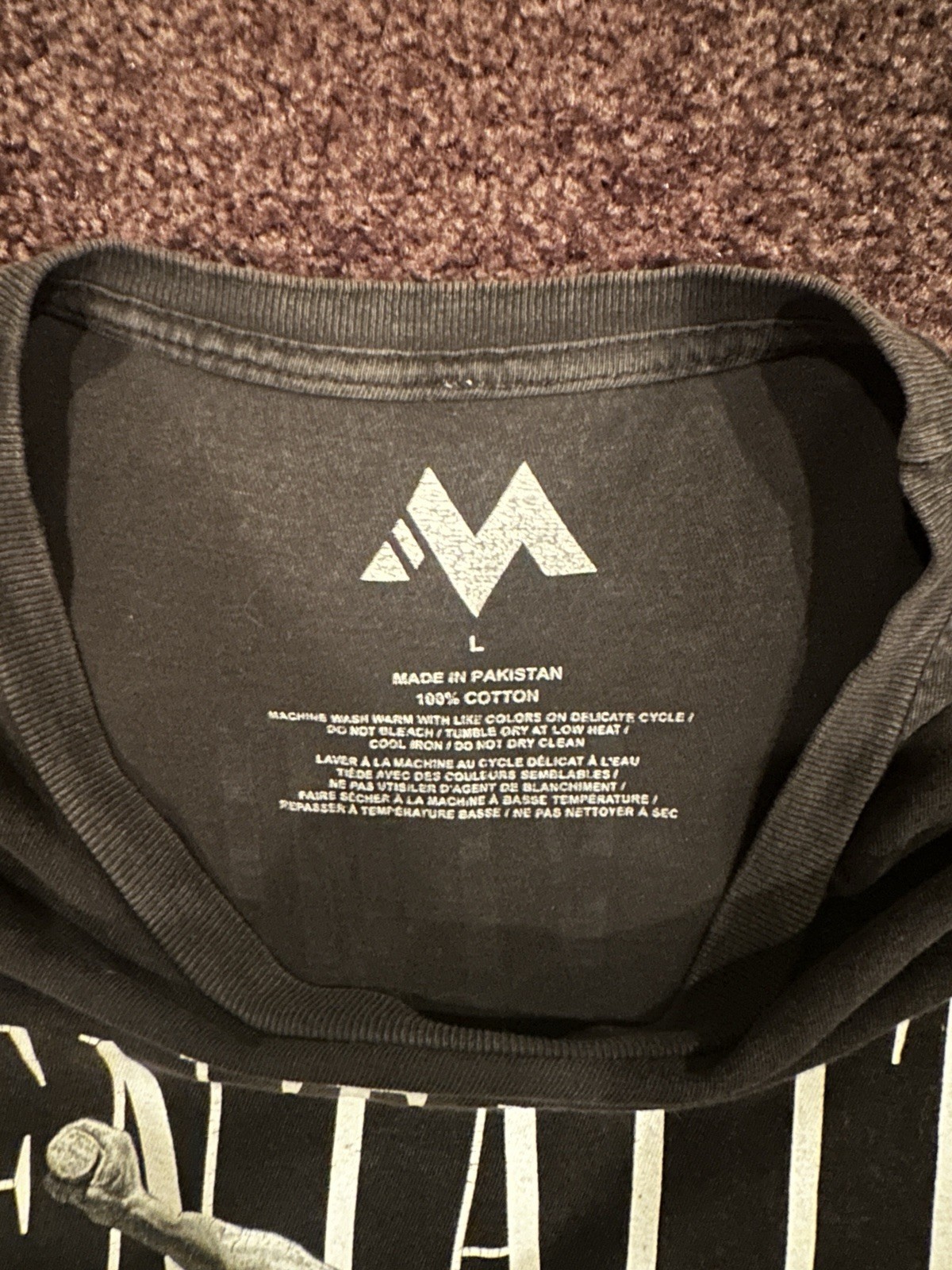 Mentality Veni Vidi Vici Gym T Shirt Size L Black Short Sleeve gallery