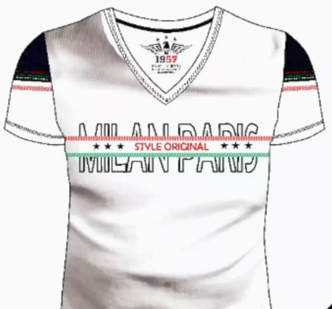 . Men's 1957 Cotton T Shirt,Italian Style,Slim Fit,Stretch S M XL….D2. gallery