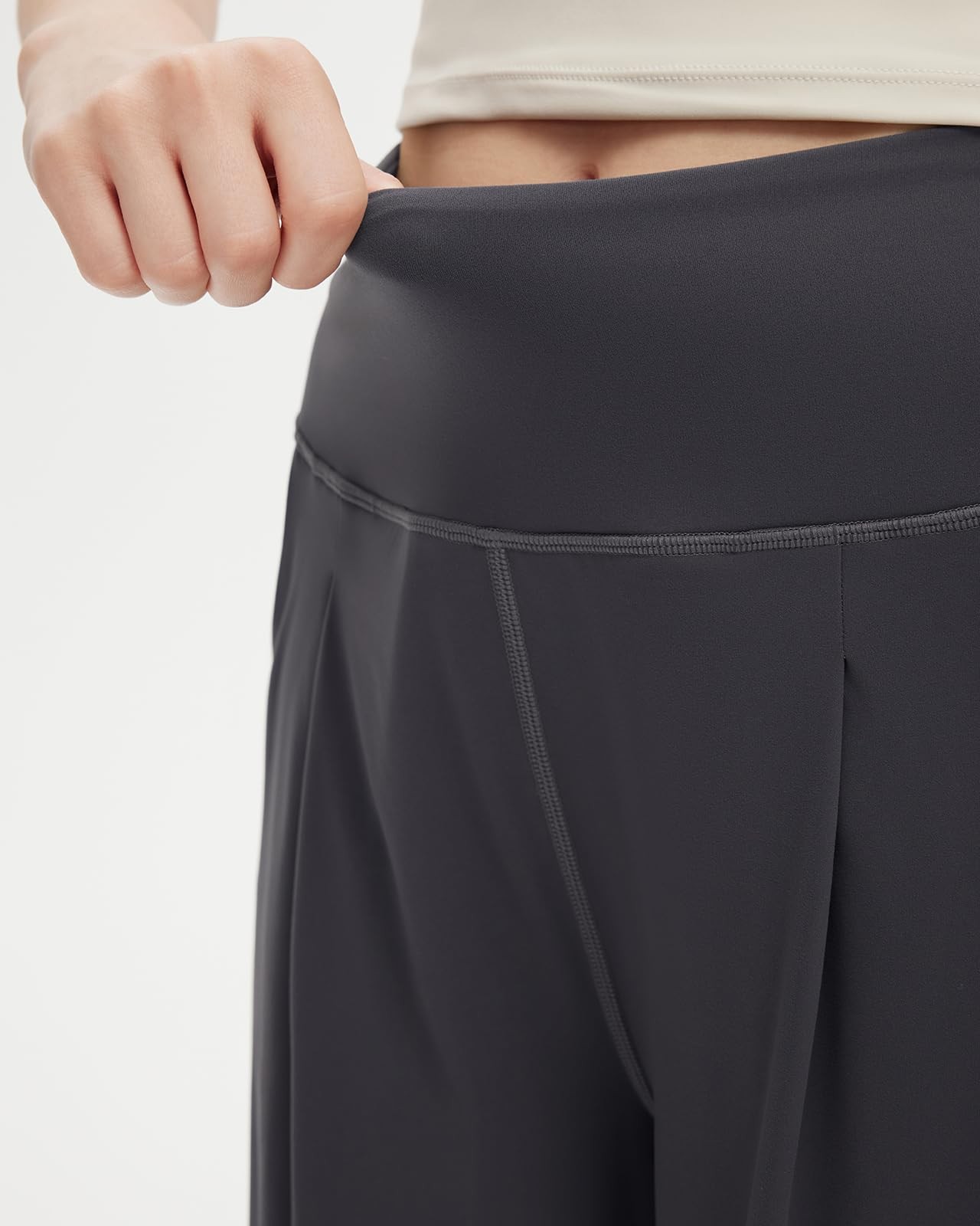Women Casual Palazzo Pants with Pockets 2025 High Waisted Lounge Wide Leg Pan... gallery