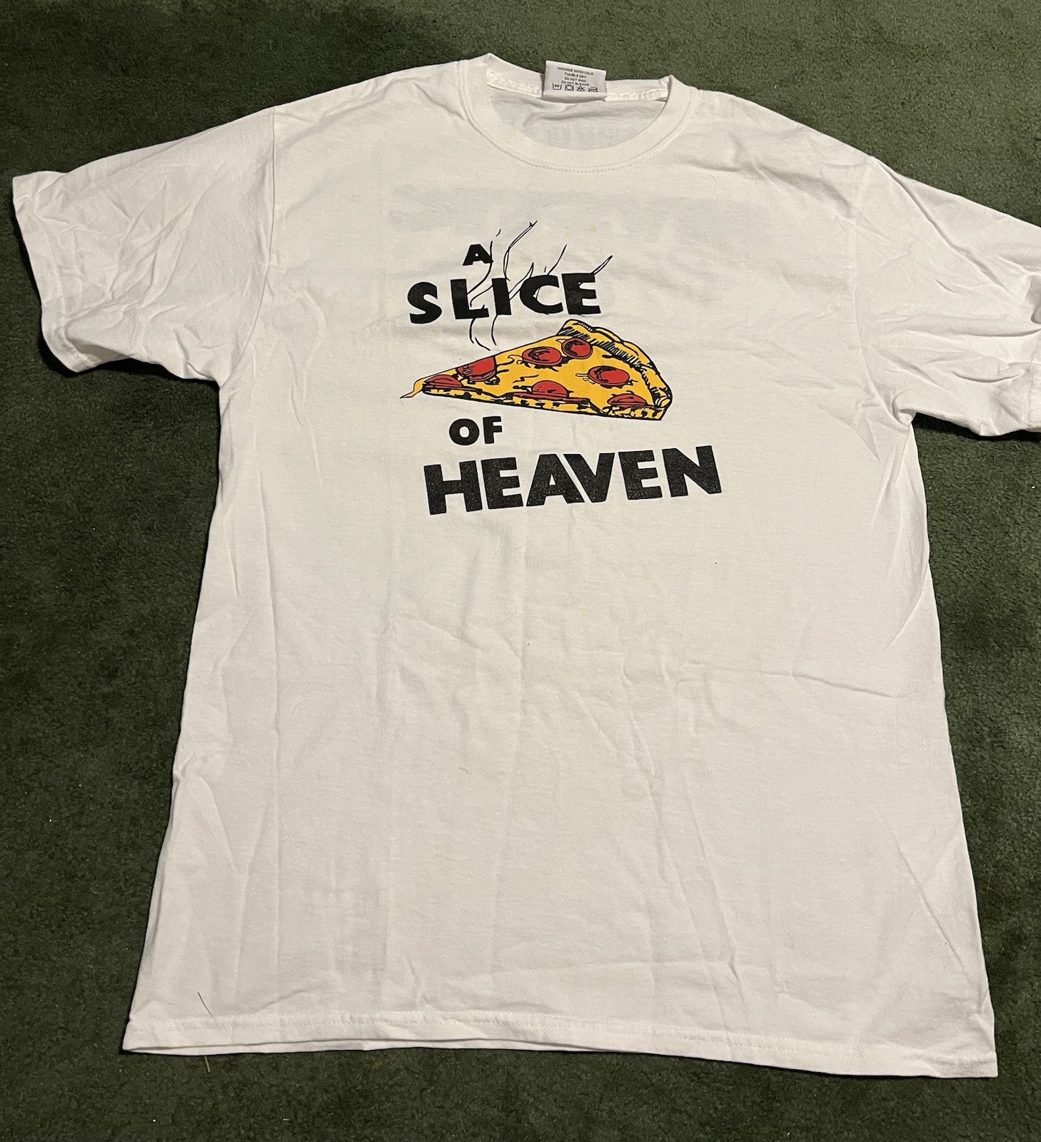 Mystic Pizza T-Shirt (see Measurements) A Slice of Heaven Movie White gallery