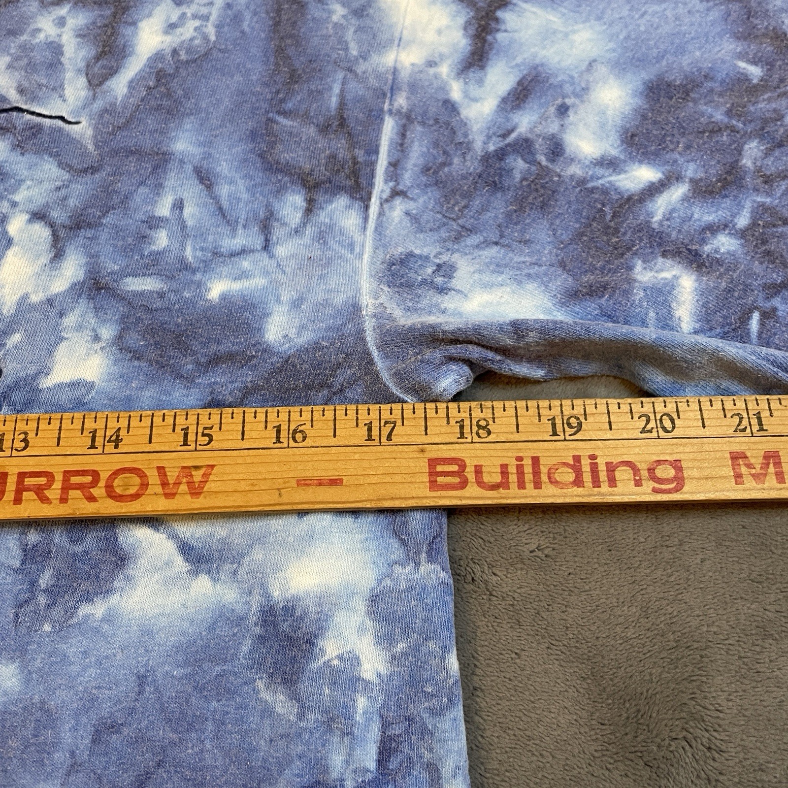Vintage Dolphins Art T-Shirt Men’s Small Blue Tie Dye Windjammer Sailing Boating gallery
