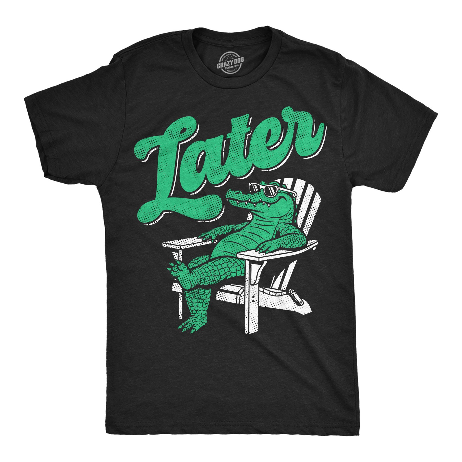 Mens Funny T Shirts Later Gator Sarcastic Alligator Graphic Novelty Tee for Men gallery